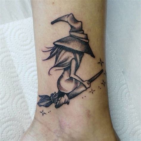 witch sister tattoos|cute witch tattoos.